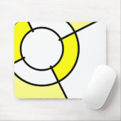 Gelbklee Mousepad (Mit Mouse)