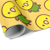 Gelbkopfamazone Geschenkpapier (Rolleneckpunkt)