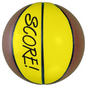 Gelbkörbchen Basketball (Vertikal)