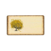 Gelbkraut Adressaufkleber (Vorne)