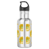 Gelbkraut Edelstahlflasche (Rückseite)