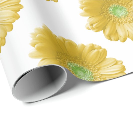 Gelbkraut Geschenkpapier (Rolleneckpunkt)