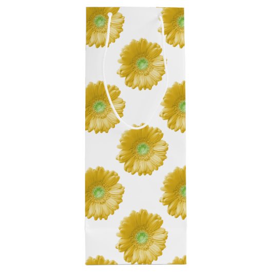 Gelbkraut Geschenktüte Für Weinflaschen (Rückseite)