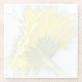 Gelbkraut Glasuntersetzer (Rückseite)