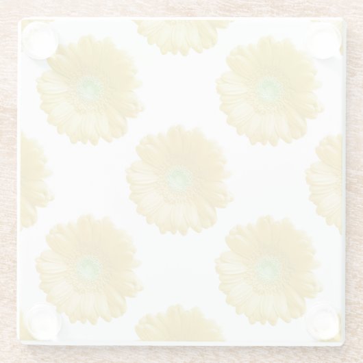 Gelbkraut Glasuntersetzer (Rückseite)