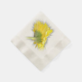 Gelbkraut Serviette (Ecke)