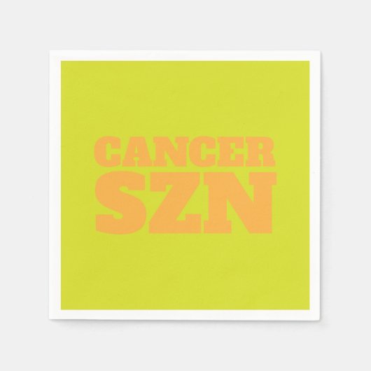Gelbkrebs SZN Cool Serviette (Vorderseite)