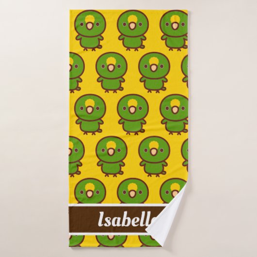 Gelbkronenamazone Badehandtuch (Badehandtuch)