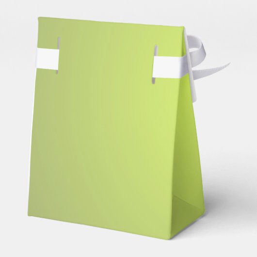 Gelbleuchte Geschenkschachtel (Rückseite)