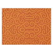 Gelbliches Blattrebenmuster Tischdecke (Vorderseite (Horizontal))