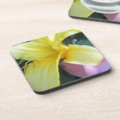 Gelblilie Getränkeuntersetzer (Linke Seite)