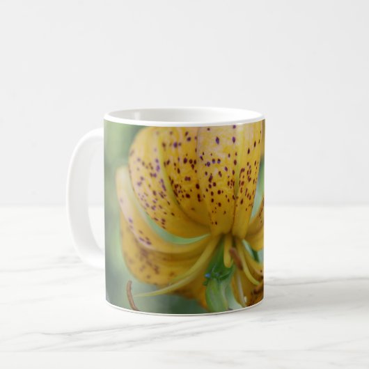 Gelblilie Kaffeetasse (Vorderseite Links)
