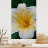 Gelblilie Poster (Küche)