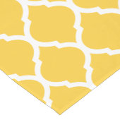 Gelbmarokkanischer Kastenflügel Kurzer Tischläufer (Ecke)