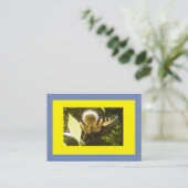 Gelbmonarch Visitenkarte (Stehend Vorderseite)