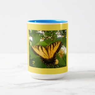 Gelbmonarch Zweifarbige Tasse