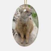 Gelbmongoise Keramikornament (Links)