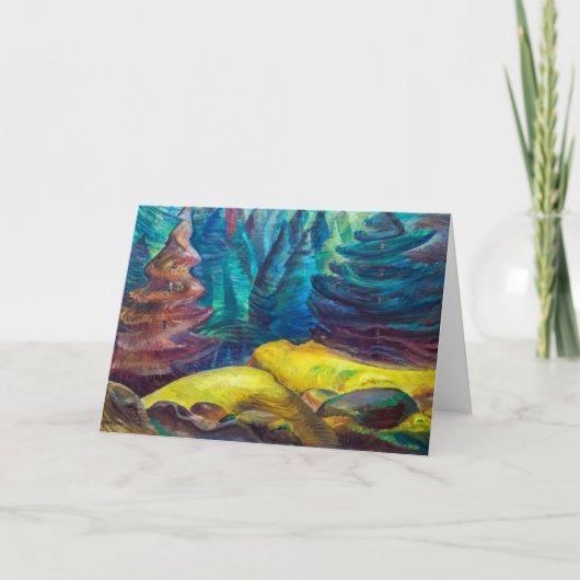 Gelbmoos | Emily Carr | Karte (Vorderseite)
