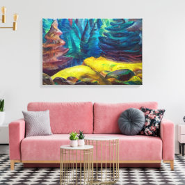 Gelbmoos | Emily Carr | Leinwanddruck