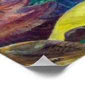 Gelbmoos | Emily Carr | Poster (Ecke)