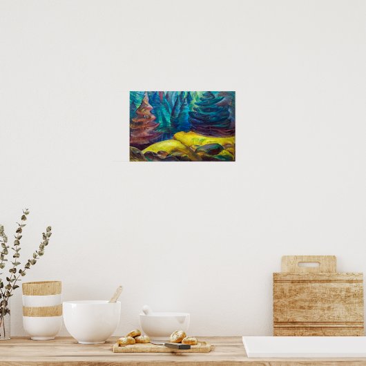 Gelbmoos | Emily Carr | Poster (Küche)