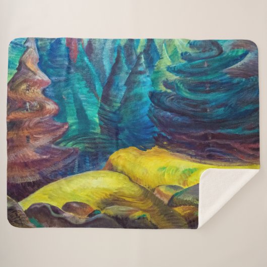 Gelbmoos | Emily Carr | Sherpadecke (Vorderseite (Horizontal))