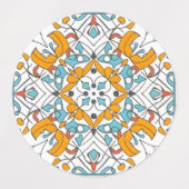 Gelbmosaik Etiketten (Design 2)