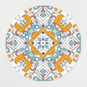 Gelbmosaik Etiketten (Design 1)