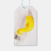 Gelbölfarbe Geschenkanhänger (Vorderseite)