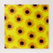 Gelbölgemalte Sonnenblumen, Puzzle (Horizontal)