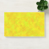 Gelborange Abstraktes Muster Post-it Klebezettel (Büro)