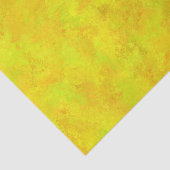 Gelborange Abstraktes Muster Seidenpapier (Ausschnitt)