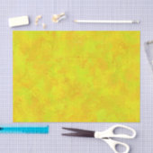 Gelborange Abstraktes Muster Seidenpapier (Handwerk)