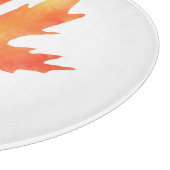 Gelborange Ahornschicht Schneidebrett (Ecke)