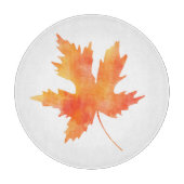 Gelborange Ahornschicht Schneidebrett (Vorderseite)