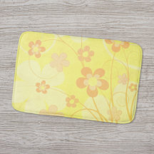 Gelborange Blume Einfache Sommerreflexion