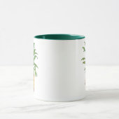Gelborange-Grüne Ananas Tasse (Zentrum)