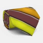 Gelborange Krawatte (Gerollt)