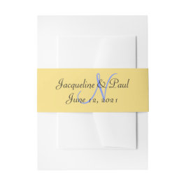 Gelborange S Einladungsbanderole