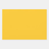 Gelborange S Geschenkpapier Set (Vorderseite 2)