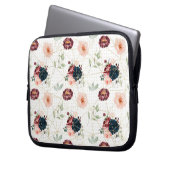 Gelborange und Rockland Laptopschutzhülle (Vorderseite Links)