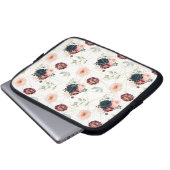 Gelborange und Rockland Laptopschutzhülle (Vorne Knopf)