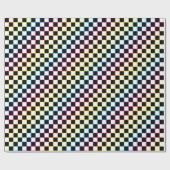 Gelborange weiß geschenkpapier (Flach)