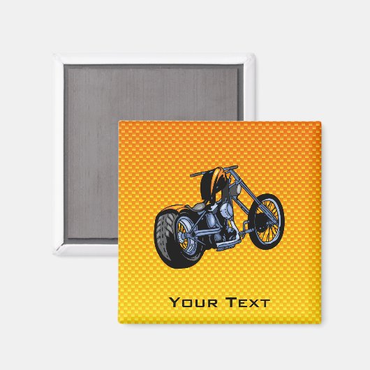 Gelborner Chopper Magnet (Vorderseite/Rückseite)