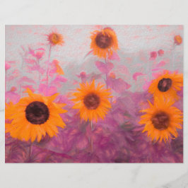 Gelborngelb-Lila Herbst