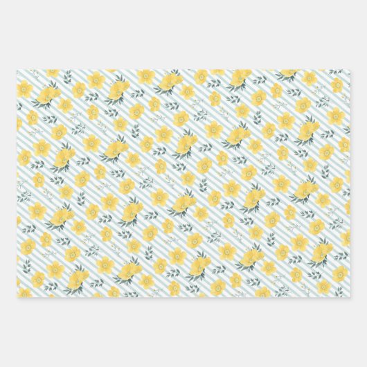 Gelbpaffe Geschenkpapier Set (Vorderseite 3)