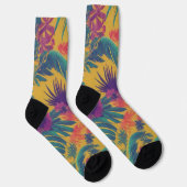 Gelbpalmen Socken (Rechts)