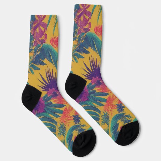 Gelbpalmen Socken (Rechts)