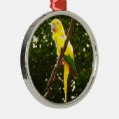 Gelbpapagei Ornament Aus Metall (Rechts)