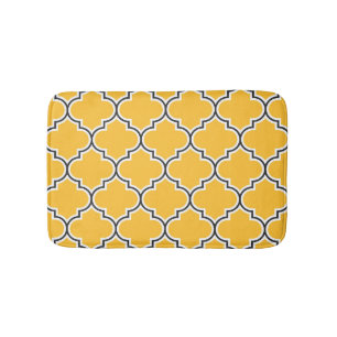 Gelbquatrefolie Badematte